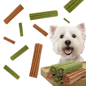 Wholesale Puffed Meaty Wrapped Dental Stick Dog Bone Treats