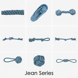 Durable Jean Series Rope Pet Dog Chew Toy