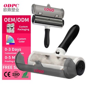 ODPC Self-Cleaning Pet Hair Remover Roller Removable Handle Reusable Dog Cat Fur Brush Bed Sofa Car Top Selling OEM Wholesale