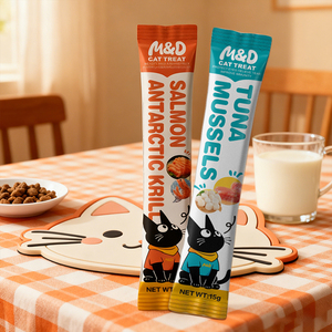 Cat Wet Treats Sticks Creamy Puree
