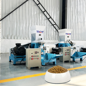 Twin Screw Extruder Automatic Pet Food Making Machine