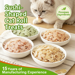 High-Protein Additive-Free Cat Treats Cat Sushi