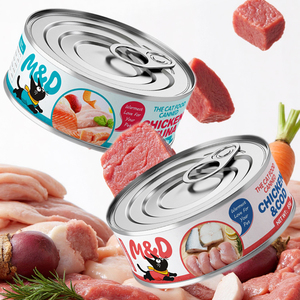 Wet Dog Food Chicken Cod Salmon Tuna Flavor